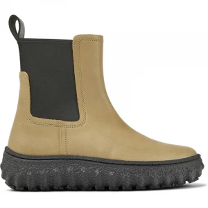 Foto van product CAMPER Ground - Enkellaarzen voor Dames - Beige, Smooth leather
