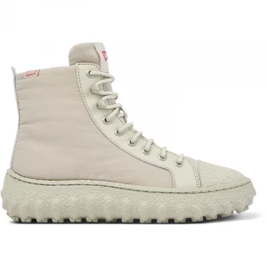 Foto van product CAMPER Ground PrimaLoft® - Enkellaarzen voor Dames - Grijs, Cotton fabric / Smooth leather