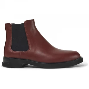 Foto van product CAMPER Iman - Enkellaarzen voor Dames - Kastanjebruin, Smooth leather