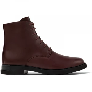 Foto van product CAMPER Iman - Enkellaarzen voor Dames - Kastanjebruin, Smooth leather