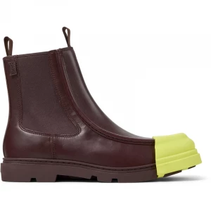 Foto van product CAMPER Junction - Enkellaarzen voor Heren - Kastanjebruin, Smooth leather