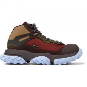 Foto van product CAMPER Karst Trek - Enkellaarzen voor Dames - Bruin, Rood, Groen, Cotton fabric