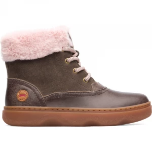 Foto van product CAMPER Kiddo - Laarzen voor - Bruin grijs, Bruin, Nude, Smooth leather