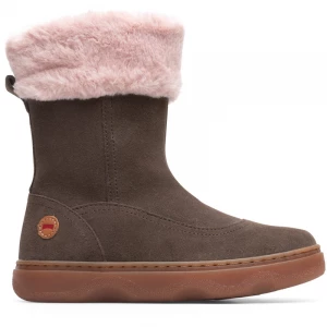 Foto van product CAMPER Kiddo - Laarzen voor - Bruin grijs, Cotton fabric