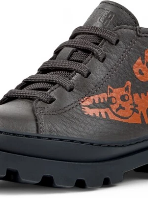Foto van product CAMPER Laarzen ' Brutus ' donkergrijs / rood