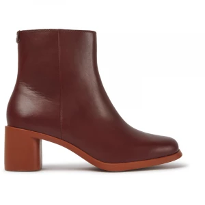 Foto van product CAMPER Meda - Enkellaarzen voor Dames - Kastanjebruin, Smooth leather