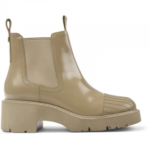 Foto van product CAMPER Milah - Enkellaarzen voor Dames - Beige, Smooth leather