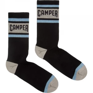 Foto van product CAMPER Multicolor mid-length socks - Unisex Sokken - Zwart, Blauw, Beige, Cotton fabric
