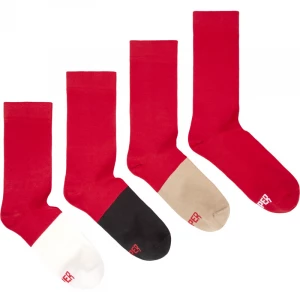 Foto van product CAMPER Odd Socks Pack - Unisex Sokken - Rood, Zwart, Wit, Cotton fabric
