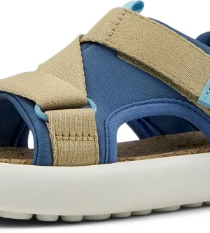 Foto van product CAMPER Open schoenen 'Pelotas Flota' donkerbeige / royal blue / koningsblauw