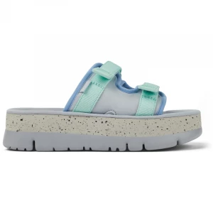 Foto van product CAMPER Oruga Up - Sandalen voor Dames - Grijs, Blauw, Cotton fabric