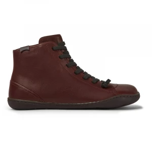Foto van product CAMPER Peu - Enkellaarzen voor Dames - Kastanjebruin, Smooth leather