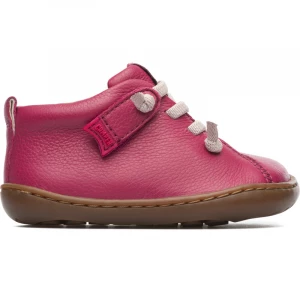 Foto van product CAMPER Peu - Klittenband voor Firstwalkers - Roze, Smooth leather
