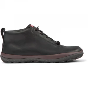 Foto van product CAMPER Peu Pista - Enkellaarzen voor Dames - Zwart, Smooth leather / Cotton fabric