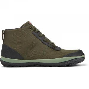 Foto van product CAMPER Peu Pista - Enkellaarzen voor Heren - Groen, Cotton fabric