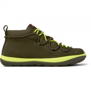 Foto van product CAMPER Peu Pista GM - Enkellaarzen voor Dames - Groen, Cotton fabric