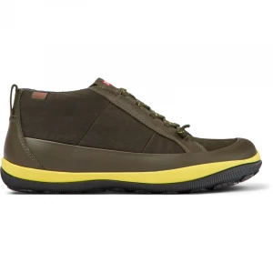 Foto van product CAMPER Peu Pista PrimaLoft® - Enkellaarzen voor Heren - Groen, Cotton fabric / Smooth leather