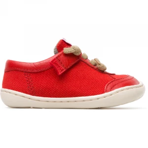 Foto van product CAMPER Peu - Sneakers voor - Rood, Cotton fabric / Smooth leather
