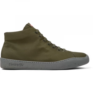 Foto van product CAMPER Peu Touring - Enkellaarzen voor Heren - Groen, Cotton fabric