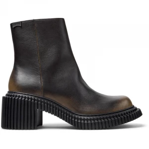 Foto van product CAMPER Pix London - Enkellaarzen voor Dames - Zwart, Bruin, Smooth leather