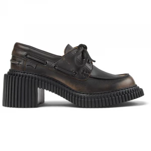 Foto van product CAMPER Pix London - Nette schoenen voor Dames - Zwart, Bruin, Smooth leather