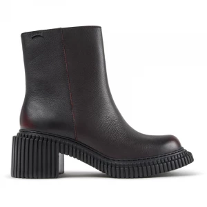 Foto van product CAMPER Pix London - Nette schoenen voor Dames - Zwart, Kastanjebruin, Smooth leather