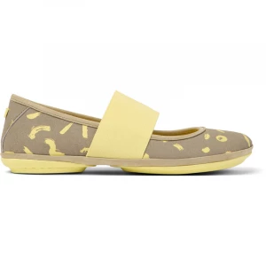 Foto van product CAMPER Right - Ballerina’s voor Dames - Beige, Geel, Suede