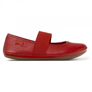 Foto van product CAMPER Right - Ballerina’s voor Meisjes - Rood, Smooth leather