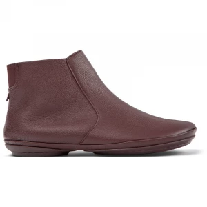 Foto van product CAMPER Right - Enkellaarzen voor Dames - Kastanjebruin, Smooth leather