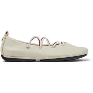 Foto van product CAMPER Right Nina - Ballerina’s voor Dames - Beige, Smooth leather