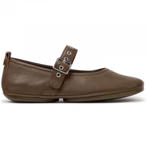Foto van product CAMPER Right Nina - Ballerina’s voor Dames - Bruin, Smooth leather