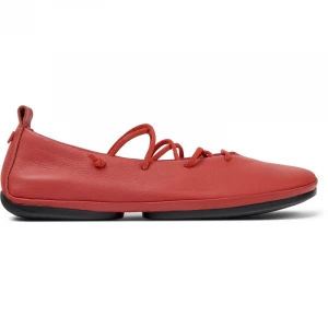 Foto van product CAMPER Right Nina - Ballerina’s voor Dames - Rood, Smooth leather