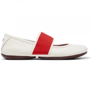 Foto van product CAMPER Right Nina - Vrijetijdsschoenen voor Dames - Wit, Smooth leather