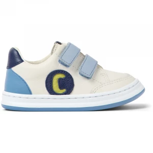 Foto van product CAMPER Runner - Sneakers voor Firstwalkers - Wit, Blauw, Groen, Smooth leather