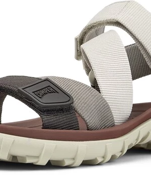 Foto van product CAMPER Sandalen met riem 'Drift Trail' crème / bruin / taupe