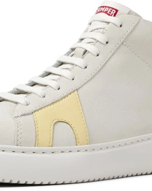 Foto van product CAMPER Sneakers hoog 'Runner K21' pasteelgeel / natuurwit