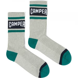 Foto van product CAMPER Socks - Unisex Sokken - Beige, Groen, Blauw, Cotton fabric