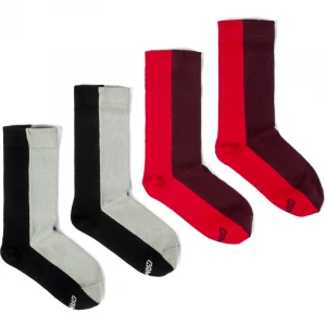 Foto van product CAMPER Sox Socks - Unisex Sokken - Rood, Kastanjebruin, Groen, Cotton fabric