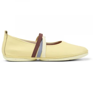Foto van product CAMPER Twins - Ballerina’s voor Dames - Geel, Smooth leather