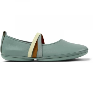 Foto van product CAMPER Twins - Ballerina’s voor Dames - Groen, Smooth leather