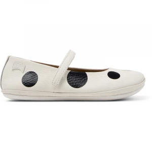 Foto van product CAMPER Twins - Ballerina’s voor Meisjes - Wit, Zwart, Smooth leather