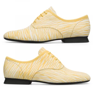 Foto van product CAMPER Twins - Nette schoenen voor Dames - Beige, Geel, Cotton fabric