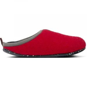Foto van product CAMPER Twins - Pantoffels voor Dames - Grijs, Rood, Kastanjebruin, Cotton fabric bordowy