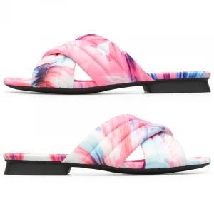 Foto van product CAMPER Twins - Sandalen voor Dames - Roze, Blauw, Wit, Cotton fabric