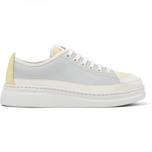Foto van product CAMPER Twins - Vrijetijdsschoenen voor Dames - Wit, Geel, Grijs, Smooth leather