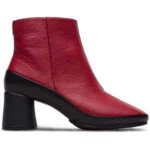 Foto van product CAMPER Upright - Enkellaarzen voor Dames - Rood, Smooth leather