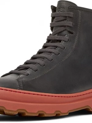 Foto van product CAMPER Veterlaarzen ' Brutus+ ' donkergrijs / oranje