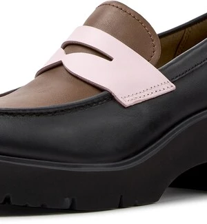 Foto van product CAMPER Veterschoen 'Milah' bruin / rosa / zwart