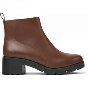 Foto van product CAMPER Wanda - Enkellaarzen voor Dames - Bruin, Smooth leather