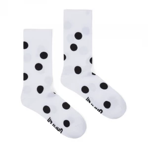 Foto van product CAMPER White and black mid-length socks - Unisex Sokken - Wit, Zwart, Cotton fabric